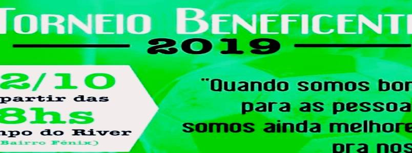 Torneio Beneficente: Estamos com você Arthur