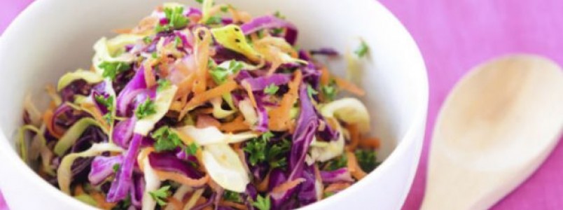 10 Receitas de salada de repolho light
