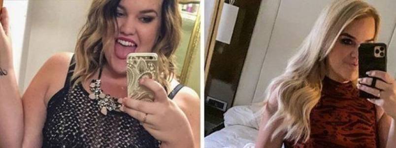 Mulher perde 90kg depois de ex-namorado escondê-la dos pais