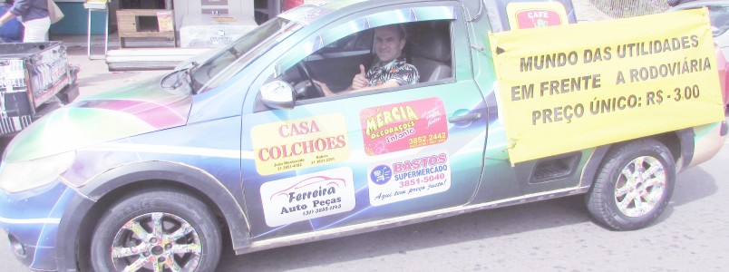 Valrley Mensagens Car de Monlevade já é um sucesso em Itabira também