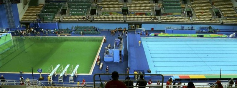 Rio 2016 admite falta de testes em piscinas, mas descarta risco à saúde
