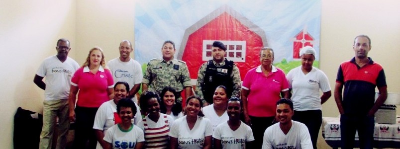 Presídio de Itabira tem sua festinha para crianças dos internos