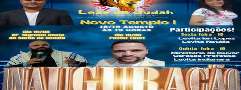 Bairro Fênix, em Itabira, recebe novo templo religioso neste final de semana
