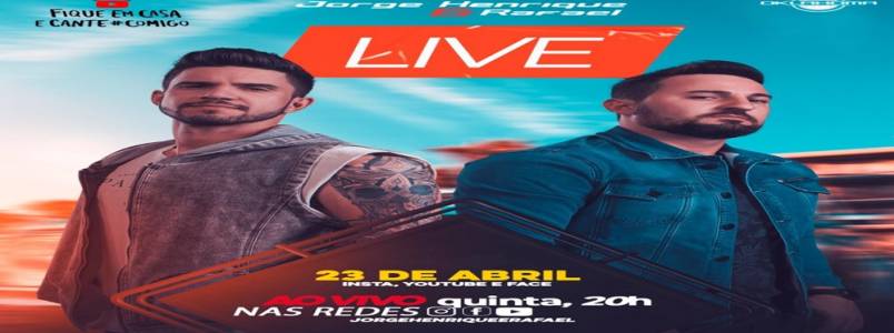 A sensação do sertanejo de Goiania fará Live para fãs neste 23 de Abril