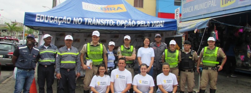 Semana Nacional do Trnsito promove Blitz Educativa em Itabira, MG