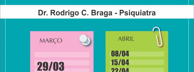 Confira a Agenda do Dr. Rodrigo em Itabira, MG