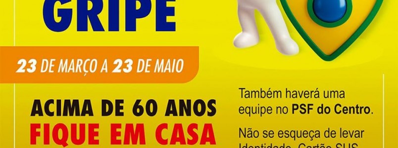 Secretaria de Saúde de Santa Maria de Itabira vacinará idodos em suas casas