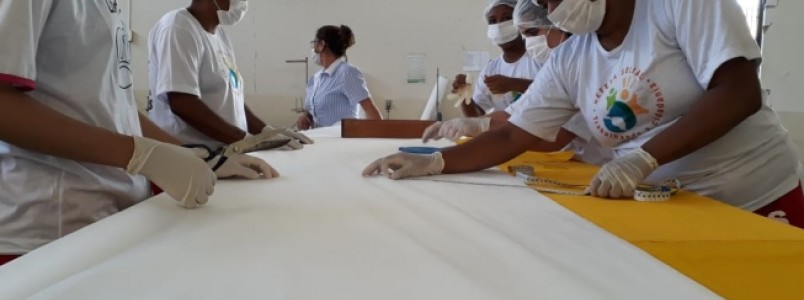 Presos mineiros vão fabricar diariamente 22 mil máscaras de proteção contra o coronavírus