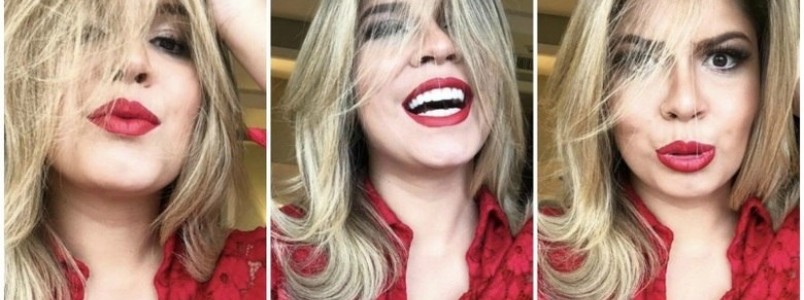 Maquiador de Marília Mendonça dá dicas para batons de cores fortes