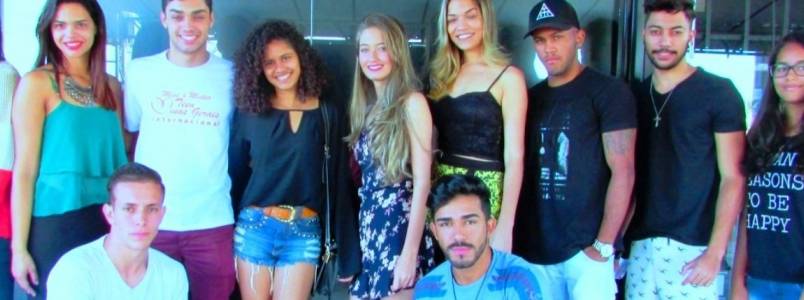 Produo do Itabira Fashion Party apresenta o cast de modelos nesta tarde