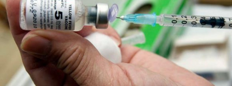 OMS envia ao Brasil 3,5 milhões de doses de vacina contra febre amarela